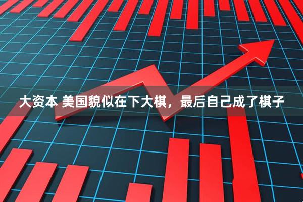 大资本 美国貌似在下大棋，最后自己成了棋子