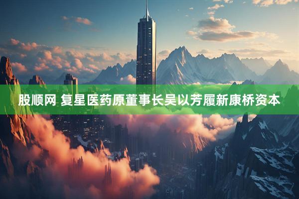 股顺网 复星医药原董事长吴以芳履新康桥资本